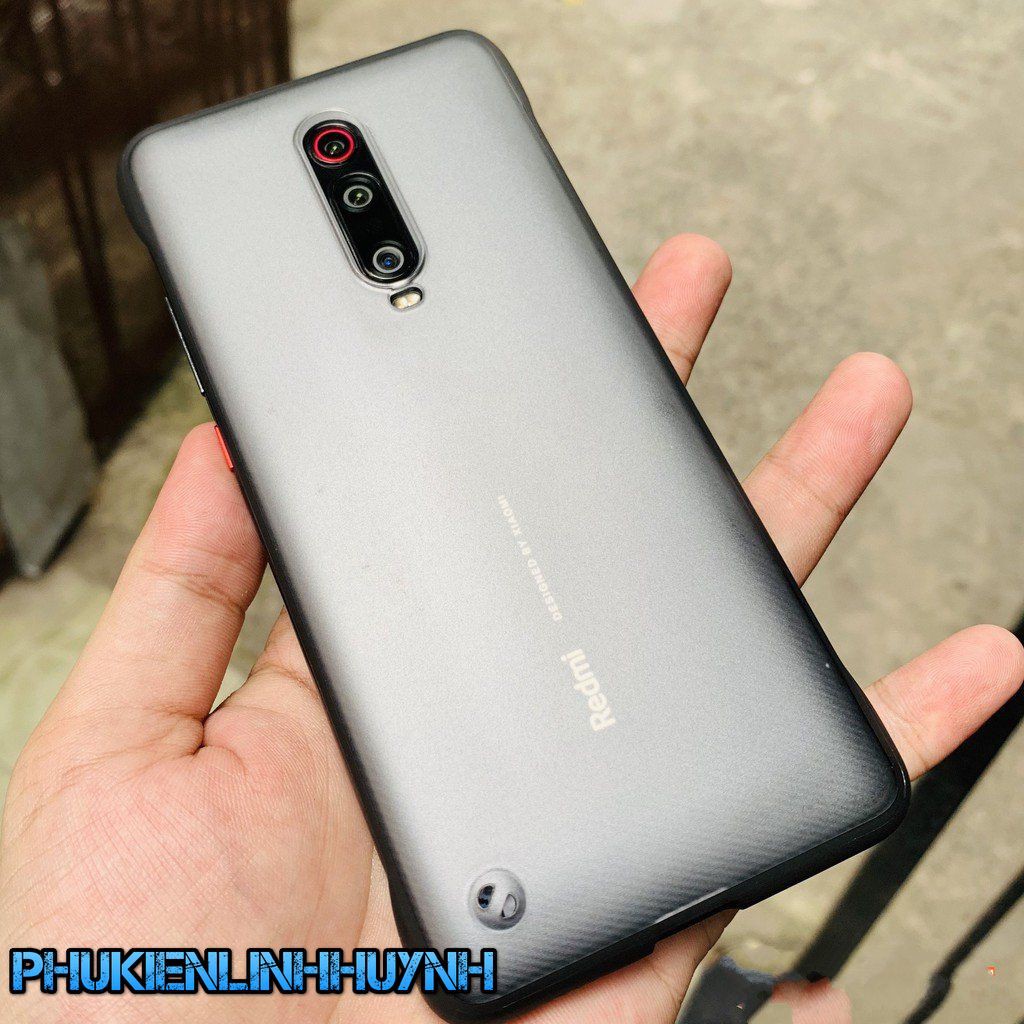 Redmi K20, K20 Pro, Mi 9T, Mi 9T Pro_Ốp lưng nửa cạnh nhám chống bám vân tay cực chất