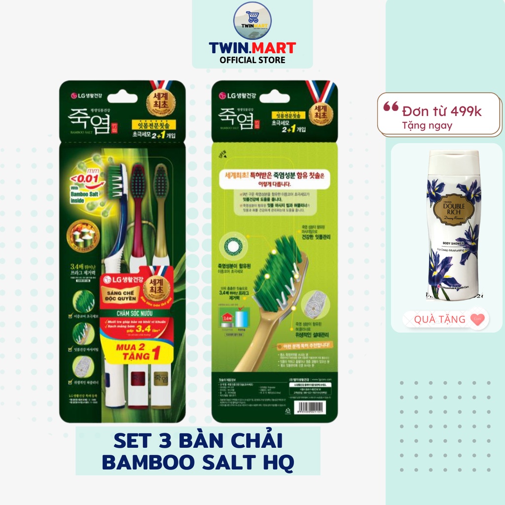 Bộ Bàn Chải Răng Bamboo Salt In Mom – Chăm sóc nướu – TPHCM - Thương hiệu Hàn Quốc