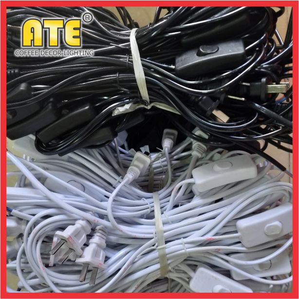 Phụ kiện trang trí đui đèn E27 - DÂY ĐIỆN CÓ PHÍCH CẮM & CÔNG TẮC - MSP: ATE-623 | BigBuy360 - bigbuy360.vn