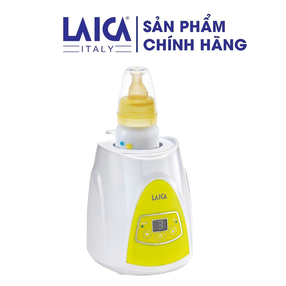 Máy hâm sữa LAICA BC1004 - Hẹn giờ tắt - Có thể sử dụng để hâm nóng thực phẩm