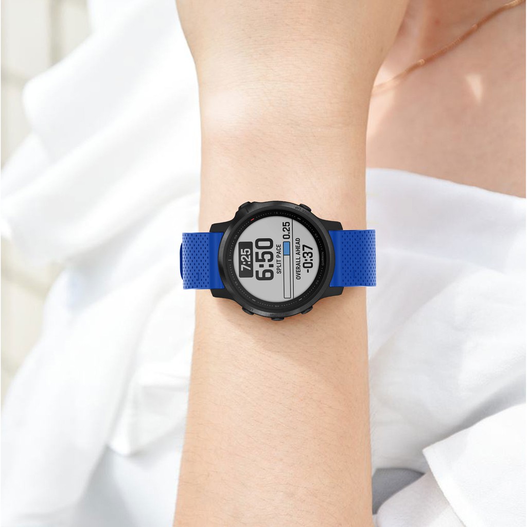 Dây silicon đeo đồng hồ cỡ 20mm thay thế cho Garmin Fenix 6S/6S Sapphire/Fenix 5S/5S Plus