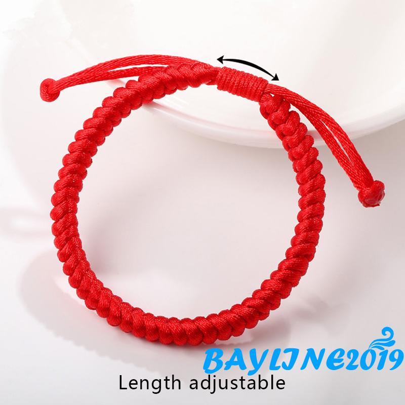 Vòng Tay Dây Đỏ May Mắn Phong Cách Phật Giáo Trung Hoa