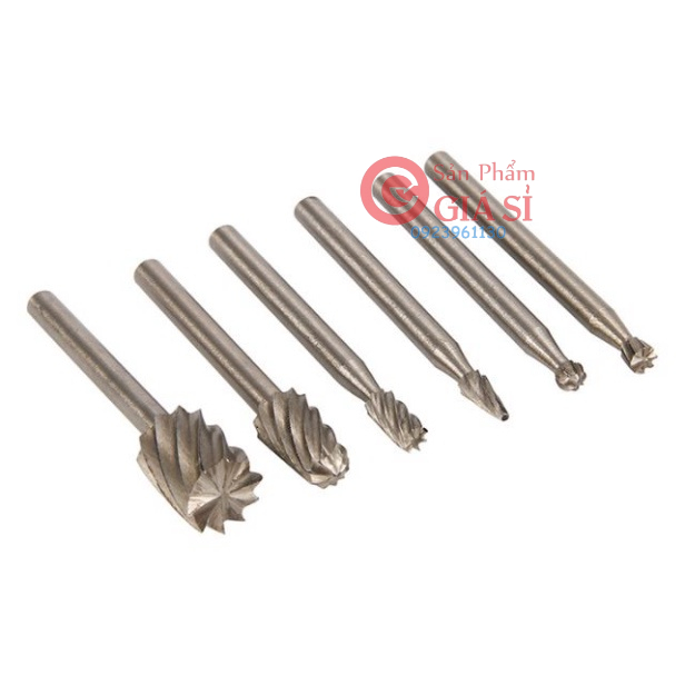 Bộ 20 đầu mũi mài khắc - mũi làm lũa - mũi chạm khắc gỗ cán 3mm ❤️freeship❤️