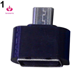 COD 2Pcs Micro USB Male to USB 2.0 Adapter OTG Converter for Android Tablet Phone