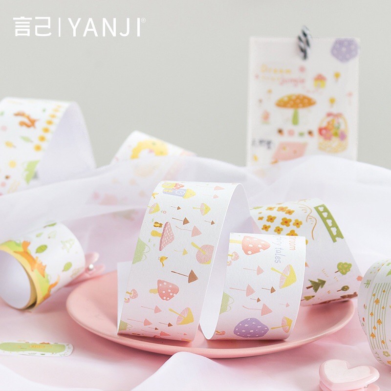 Tấm hình dán siêu dài khu rừng xanh