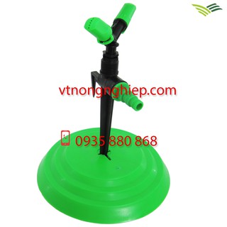 béc tưới trục xoay 2 cánh.