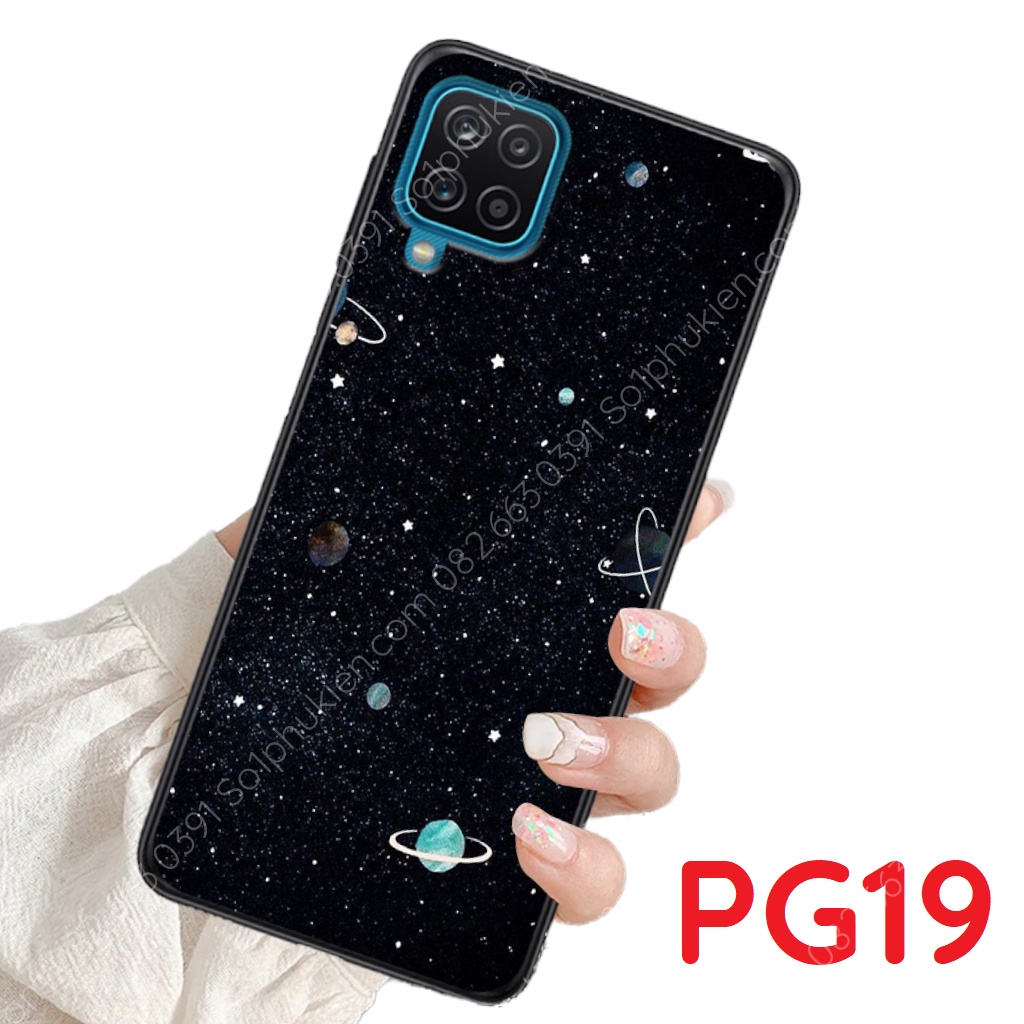 Ốp lưng Samsung Galaxy A12 - A22 4G - M32 - A22 5G in hình vũ trụ,ngân hà cực hot