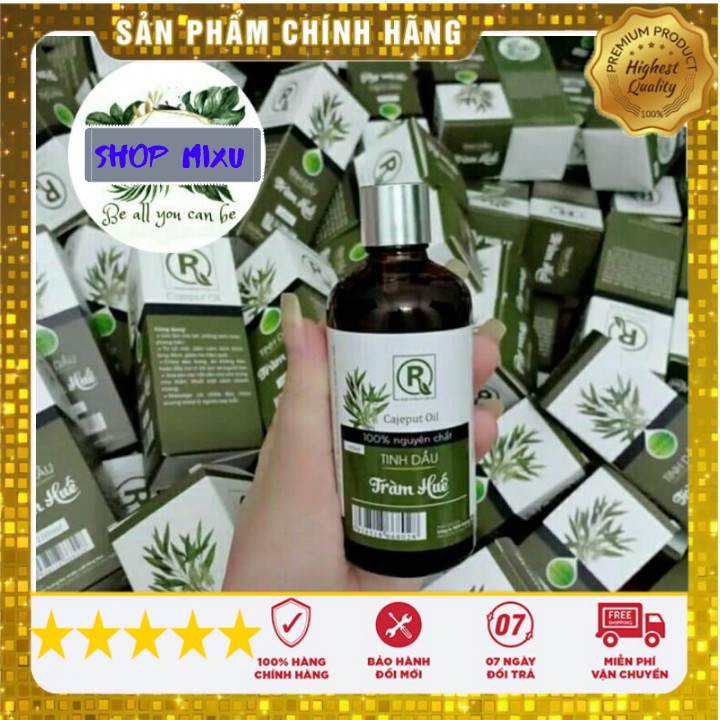 [Free ship - 100ml - Loại tốt nhất] Tinh Dầu Tràm Huế nguyên chất cao cấp nhiều tác dụng cho bé và gia đình