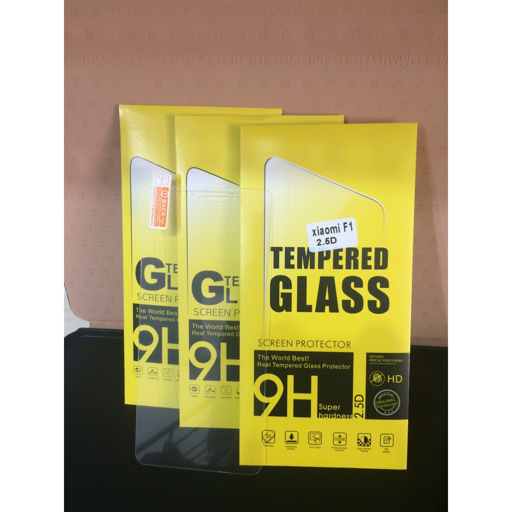 Bộ 3 miếng dán kính cường lực cho Xiaomi Pocophone F1. không full