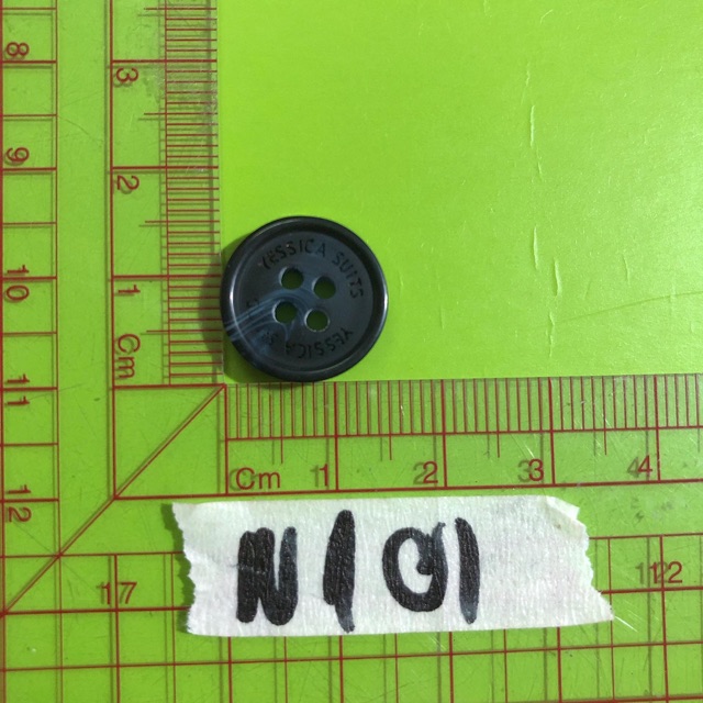 Combo 10 nút áo Đen N101-N104