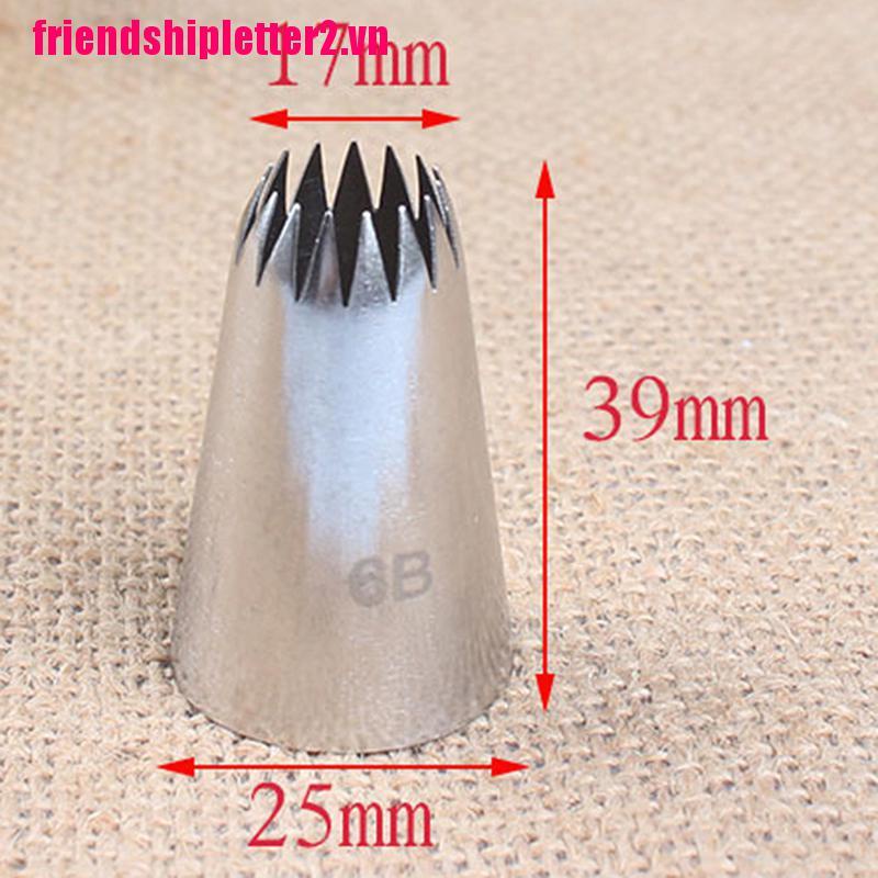 Đuôi Bánh Kem Bằng Thép Không Gỉ 1-6b Chất Lượng Cao