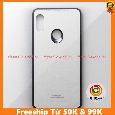 Ốp lưng Xiaomi Note 5/Note 5 Pro/Note 6 Pro mặt gương bóng, viền silicon ôm sát máy