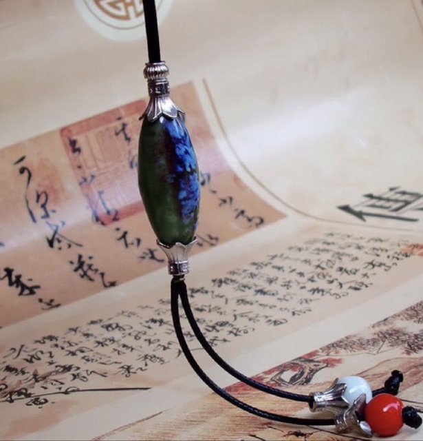 DÂY ĐEO CỔ - ĐÁ tua 2 hạt