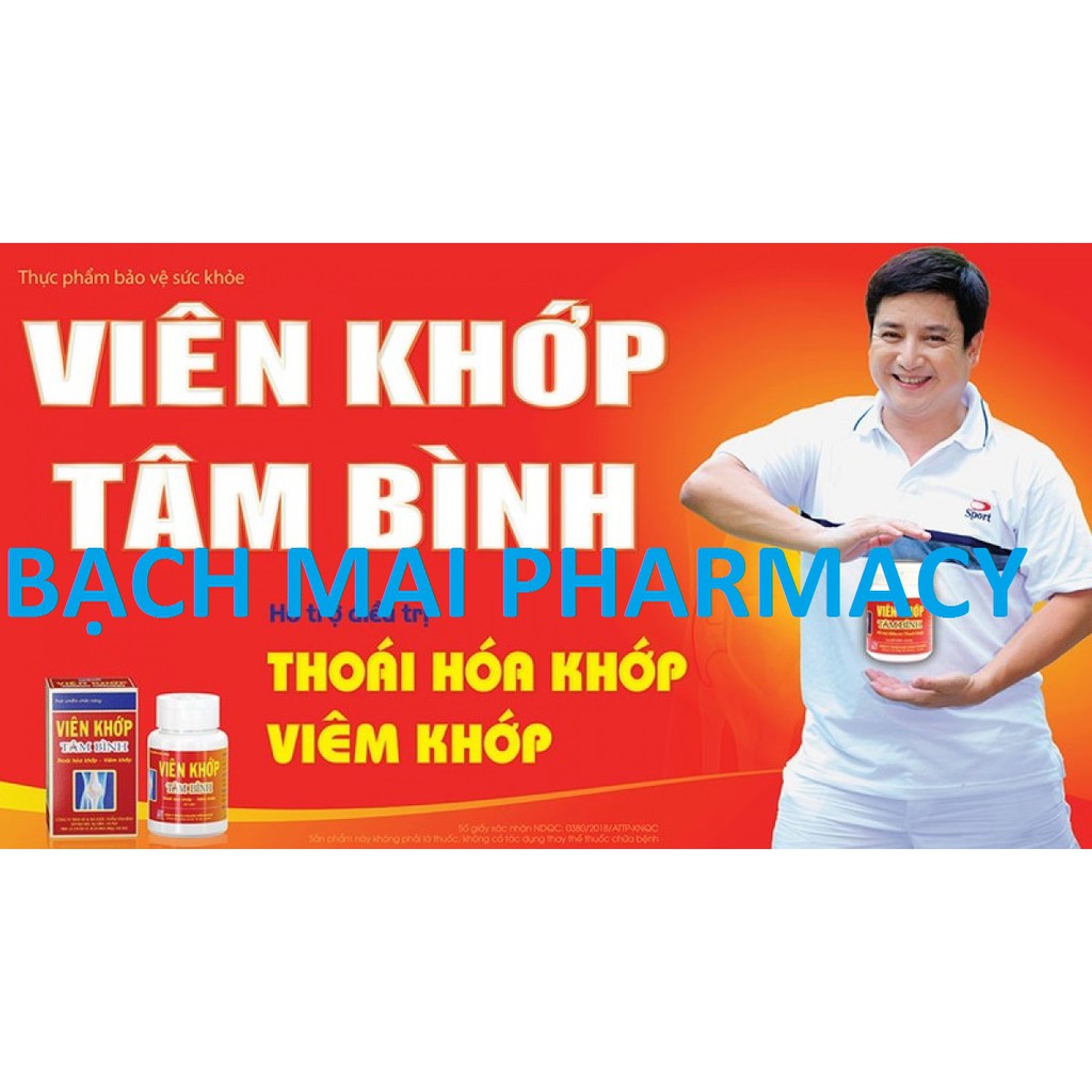 Chính hãng viên khớp tâm bình, hỗ trợ giảm thoái hóa khớp, viêm khớp - ảnh sản phẩm 2