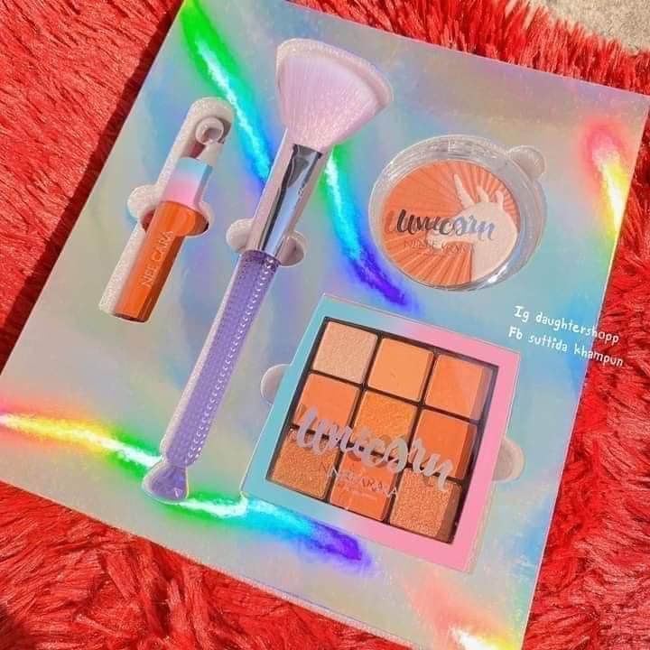 Set 4 món makeup Neecara Unicorn chính hãng Thái Lan | BigBuy360 - bigbuy360.vn