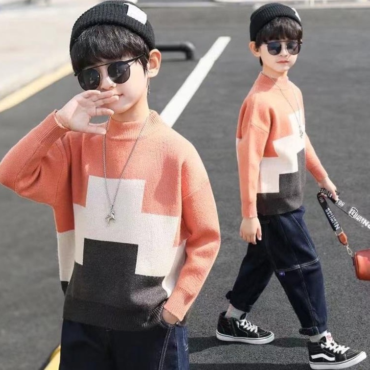 Áo len bé trai (3 - 12 tuổi, 20-45kg)☑️ quần áo siêu nhân cho bé trai size đại 6 8 10 12 tuổi 25kg 30kg 35kg 40kg