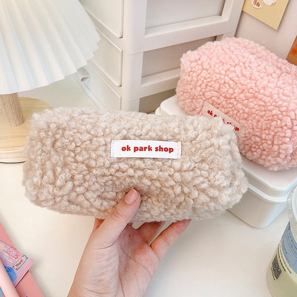 Hộp đựng bút chì kiểu Hàn Quốc Túi đựng bút chì Hộp đựng bút chì Hộp bút chì dễ thương Túi mỹ phẩm Túi đựng đồ sang trọng