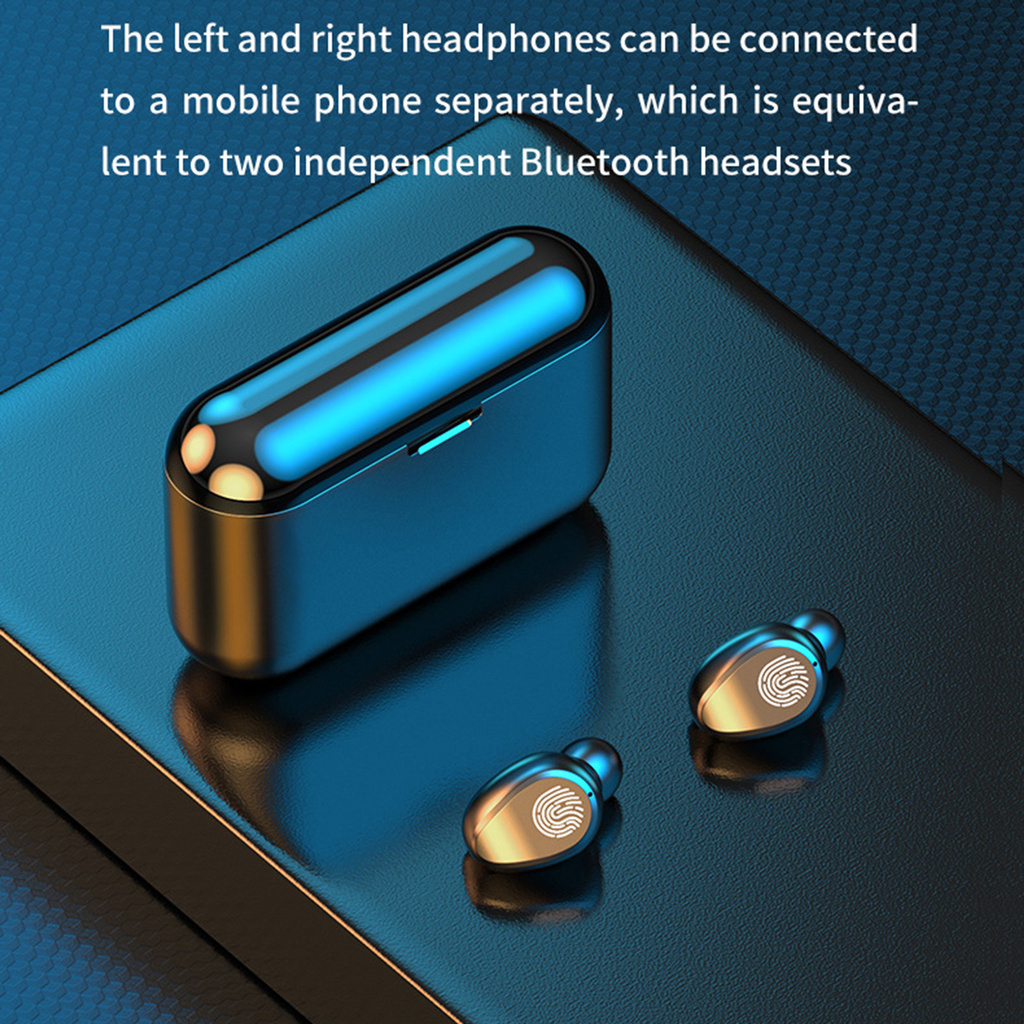Bộ Tai Nghe Nhét Tai Không Dây Bluetooth 5.1 Chống Nước F9-13