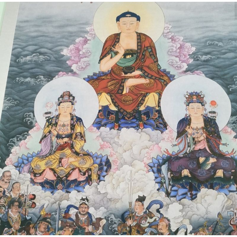 Tranh Lụa Phật Dược Sư