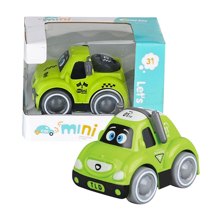 Đồ chơi mô hình ZHAN QI TOYS xe cảnh sát hoạt hình đáng yêu vui nhộn dành cho trẻ em