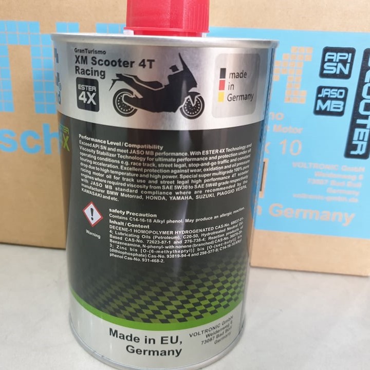 Nhớt Voltronic XM Scooter Ester4X 800ml