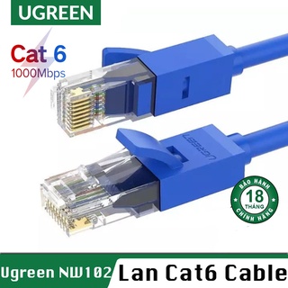 Cáp Mạng Lan Cat6 Đầu Đúc Chính Hãng UGreen Nw102 - Tốc Độ 1Gbps - BH 18T Chính Hãng