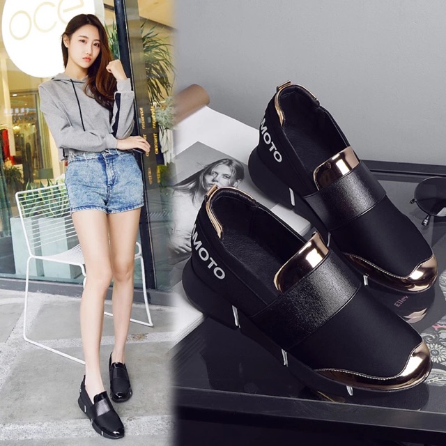Giầy đế độn nâng chiều cao 4cm hàng Quảng Châu +Ảnh thật ( hàng ORDER )