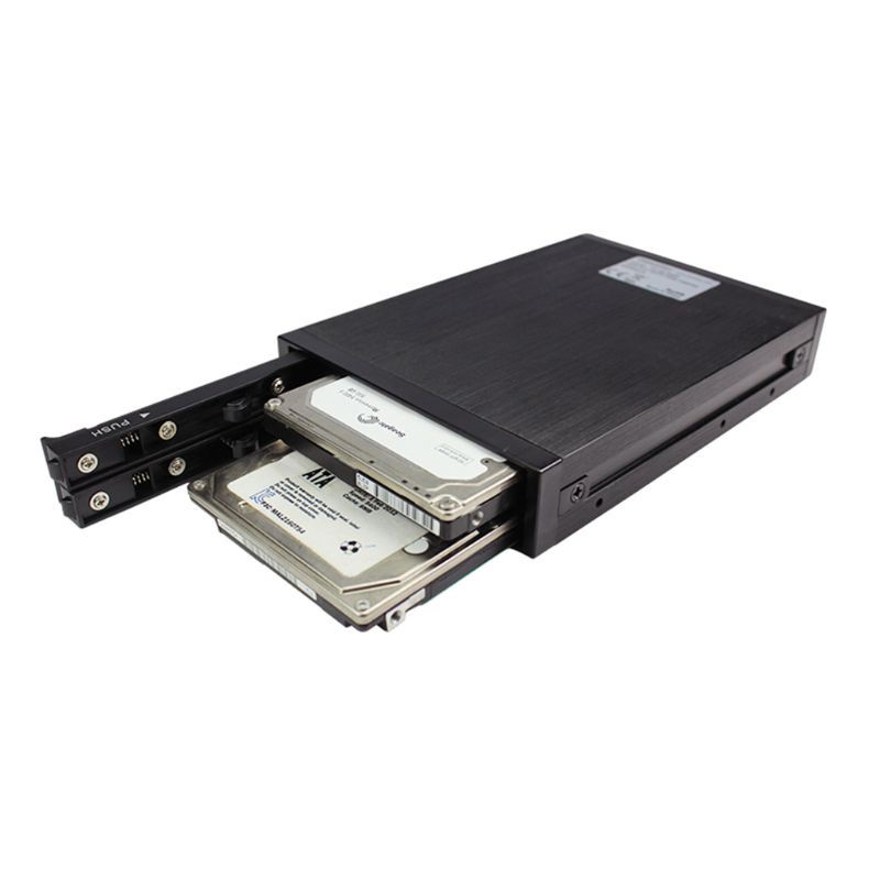 Hộp Đựng Ổ Cứng Ngoài Alli He-2005 Dual 2.5 Inch Sata Hdd Có Đèn Led Báo Hiệu | BigBuy360 - bigbuy360.vn