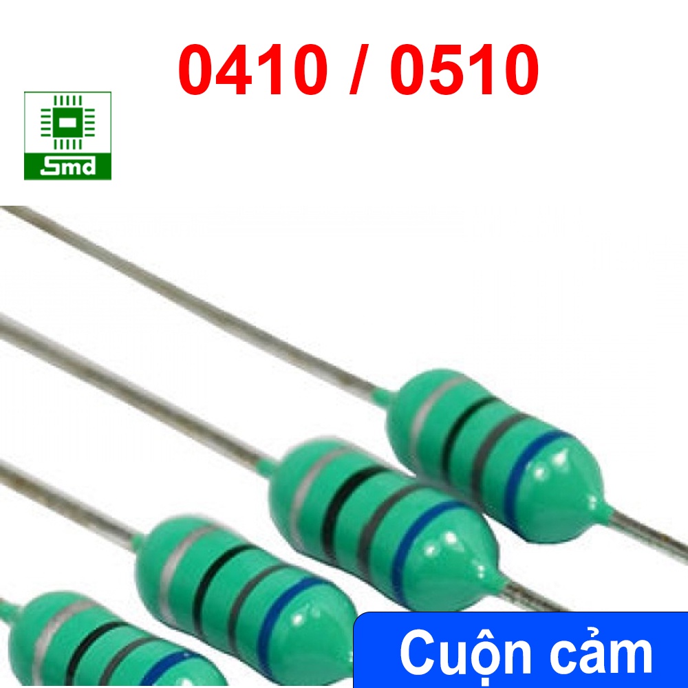 Cuộn Cảm vạch màu 0410 0510 4*10mm 5*10 mm 470uH 220 100 100 Uh 220Uh 330Uh linh kiện điện tử SMD