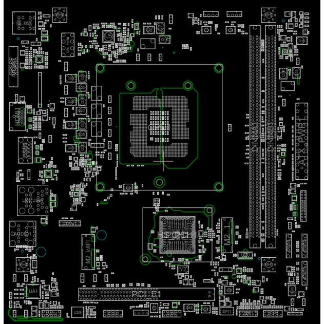 Sơ đồ mạch Boardview MS-7B97 MS 7B97 dùng cho thợ sửa chữa