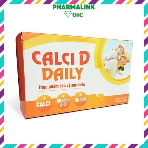 Tăng chiều cao cho bé CALCI D DAILY, Bổ sung Canxi, Vitamin và Chất khoáng