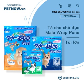 Tã cho chó đực Male Wrap Pone - Túi lớn
