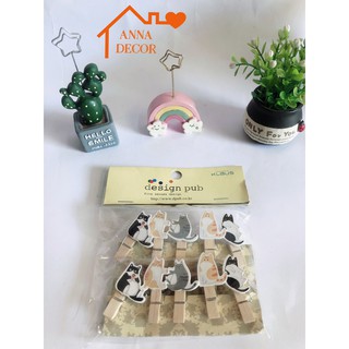 KẸP GỖ HÌNH CUTE