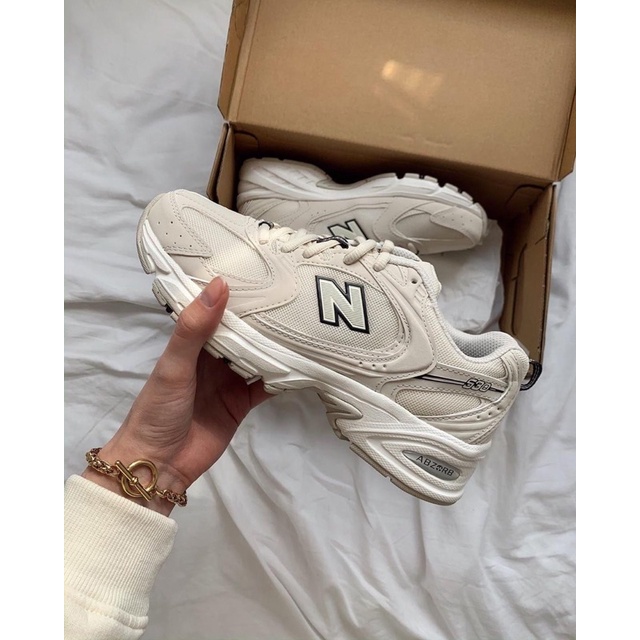 GIÀY NEW.BALANCE 530 CREAM 1:1 SC [ FULL BOX + FREE SHIP ] | BigBuy360 - bigbuy360.vn