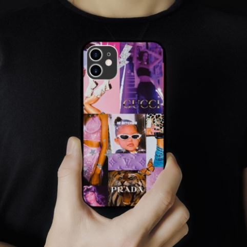 Ốp Lưng SAMSUNG hình purple gucci  collage art pop art dễ thương  cho các dòng iPhone PAP20210918