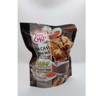 [MỚI] Snack Da Cá Chiên Giòn Vị Trứng Muối