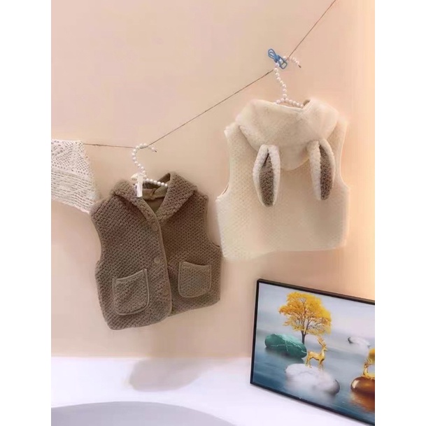 Áo gi Lê lông tai thỏ cho bé 8-20kg