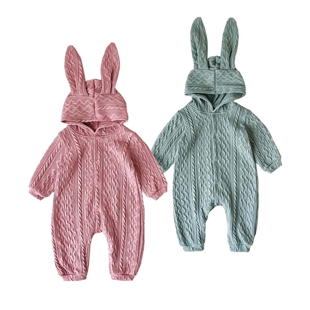 Sanlutoz Áo Sweater Dệt Kim Dày Dặn Giữ Ấm In Họa Tiết Thỏ Dễ Thương Thời Trang Mùa Đông Cho Bé