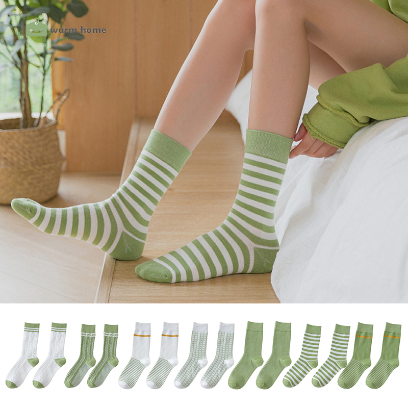 Vớ Cotton Xinh Xắn Theo Phong Cách Mùa Thu Nhật Bản Dành Cho Nữ