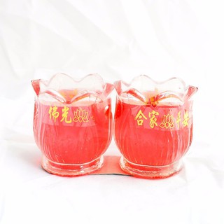 Hộp 3 cặp đèn cầy ly - Tulíp