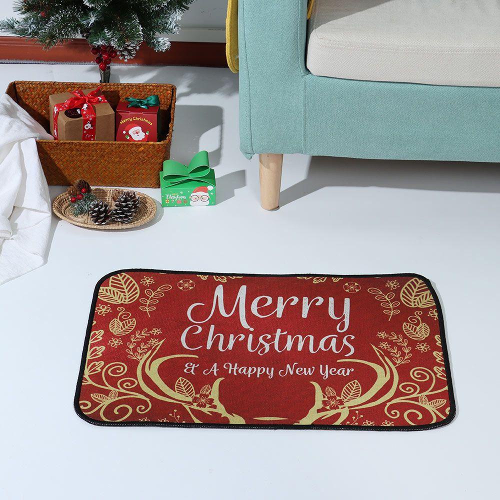 Thảm lót cửa chùi chân Thấm Hút Tốt Phong Cách Giáng Sinh Mới Cho Nhà Bếp / Phòng Tắm
