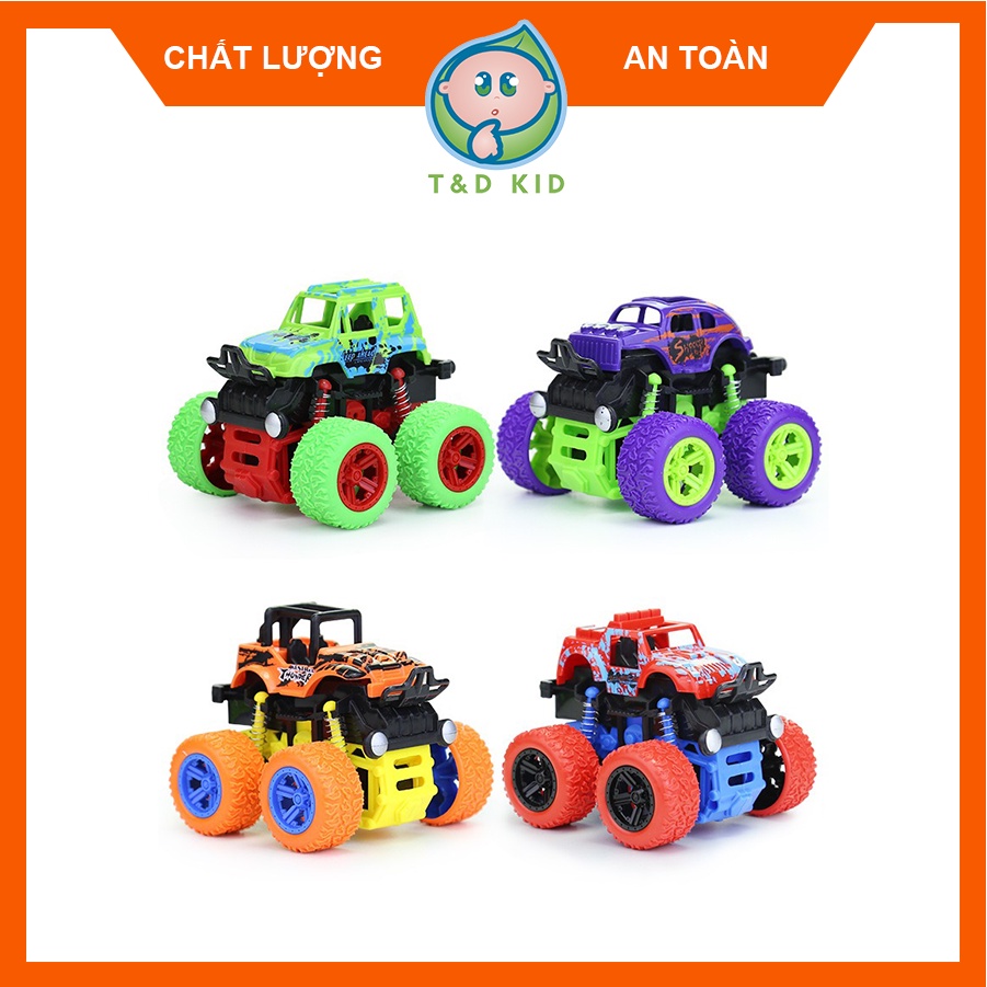 Đồ chơi xe vượt địa hình chạy bánh đà cao cấp,bền bì, nhựa ABS an toàn