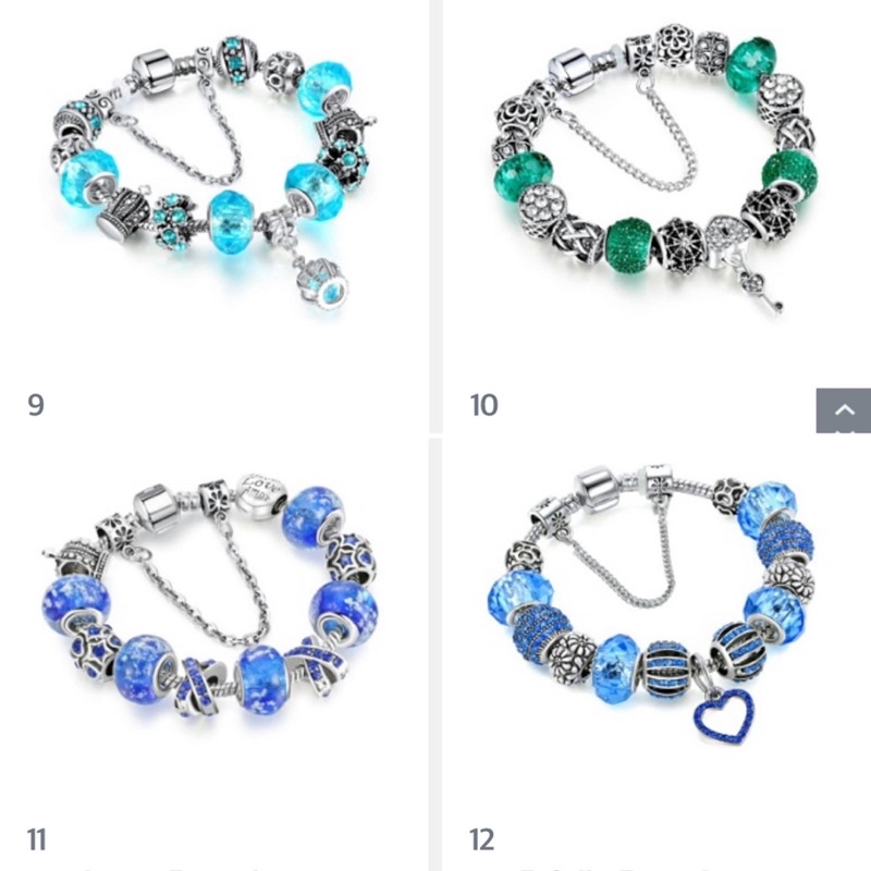 Vòng tay full charm HESTIA KOREA