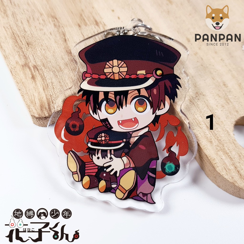 Móc khóa Anime Jibaku Shounen Hanako-kun NGỒI (6cm)