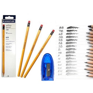 Một hộp 12 cây bút chì gổ 2b steadtler 134