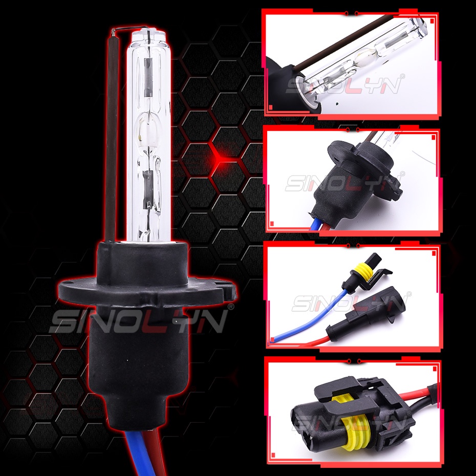 Bộ Đèn Pha Xenon 35w Hid 12v Ac H1 H7 H11 D2S D2H 4300k 6000k 8000k Cho Xe Hơi