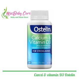 [ Chính hãng ] Canxi bầu - Calcium & Vitamin D3 cho bà bầu 130 viên