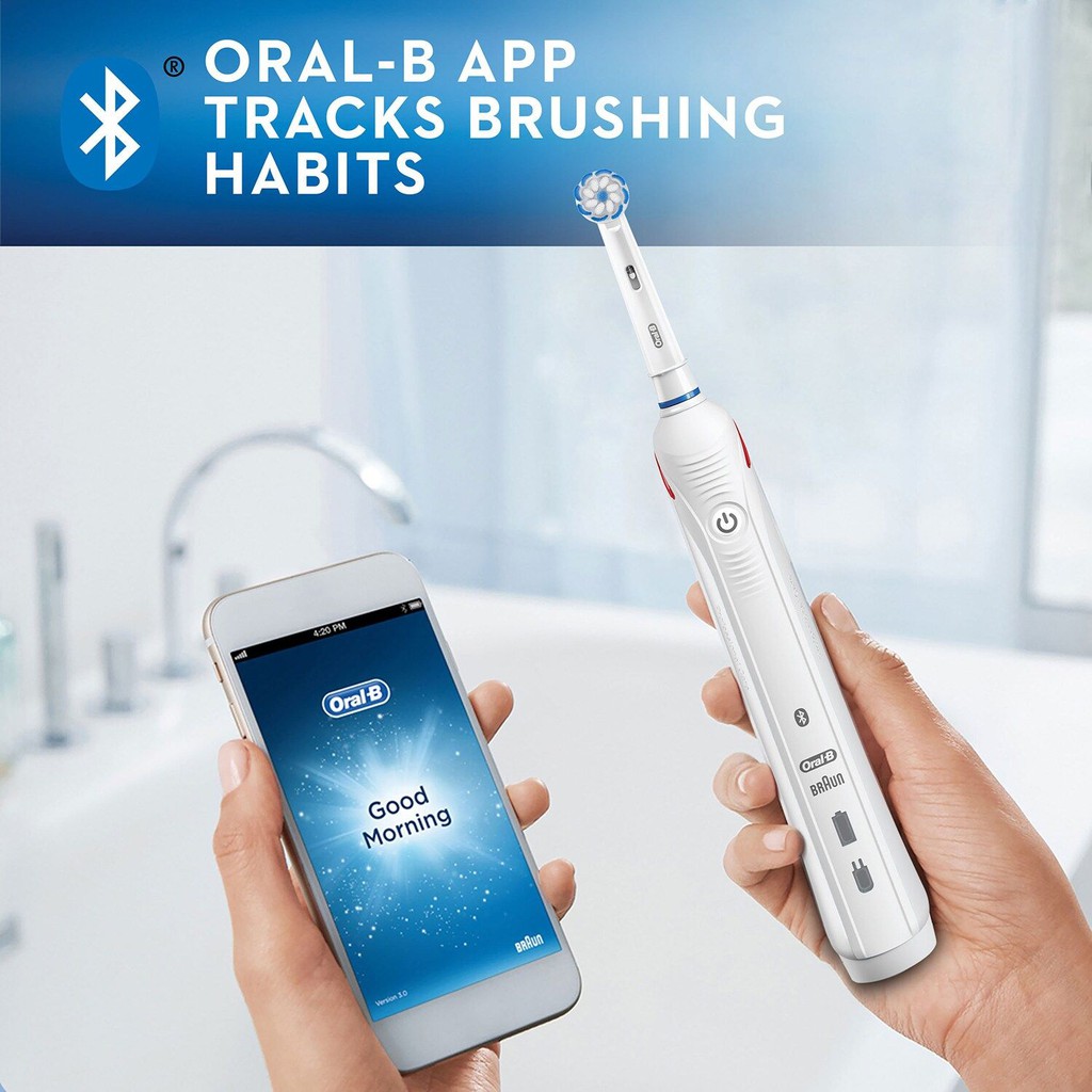 [Chính hãng] - Bàn chải đánh răng Oral B điện Oral B Pro 1000, Smart 1500, Pro 3000