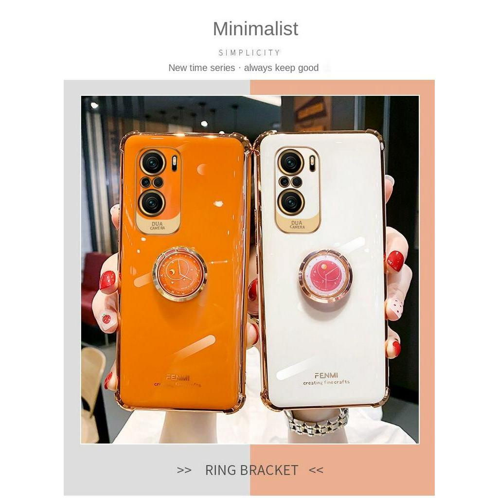 Ốp Lưng Kiểu Dáng Đồng Hồ Thời Trang Dành Cho Xiaomi Poco F3 / Mi 11i / Redmi K40 / K40Pro / K40Pro +