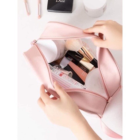 Set 3 Túi Đựng Mỹ Phẩm, Đồ Trang Điểm Du Lịch Chống Thấm Nước Washbag Hàng Đẹp